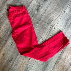 Calvin klein red jeans size 31